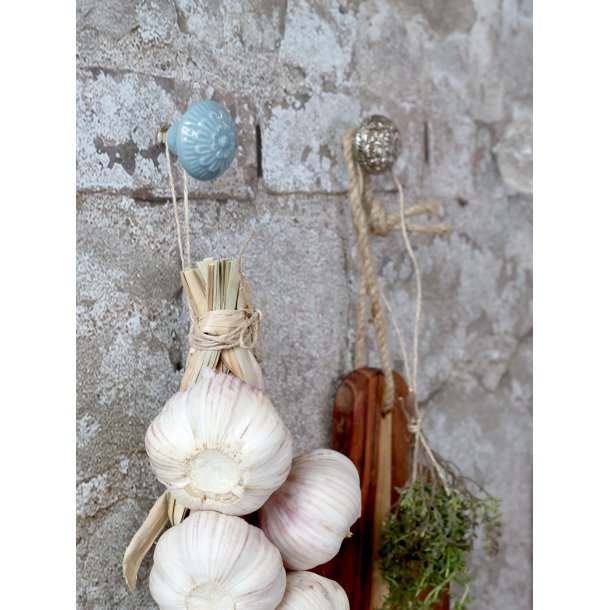 Chic Antique Greb m. mnster, 3 cm lys bl