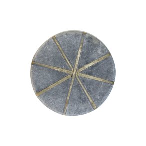 Chic Antique Marmor Greb m. Messingdetaljer