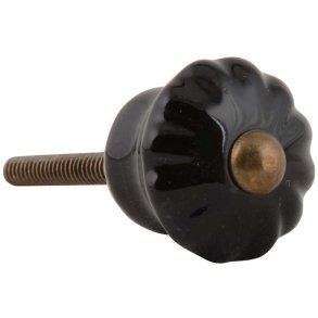 Ib Laursen Keramik Greb, Sort/Messing 