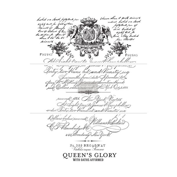 Redesign decor transfers Parisian Letter 60,96 x 78,74cm