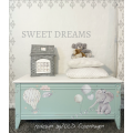 Redesign decor transfers sweet dreams 60,96x88,90 into 2 sheets