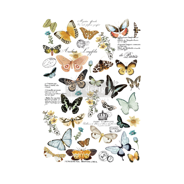 Redesign decor transfers, Butterfly Dance