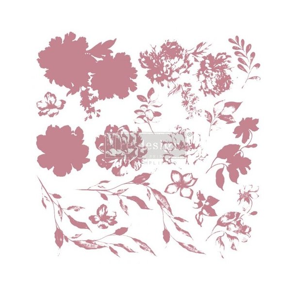 Vintage Paint Decor Stamp, Sweet Blossoms