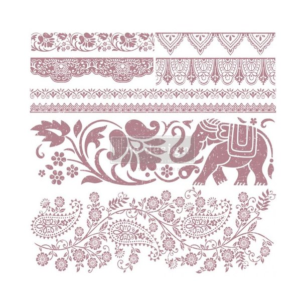 Vintage Paint Decor Stamp, Bohemian Dreamer
