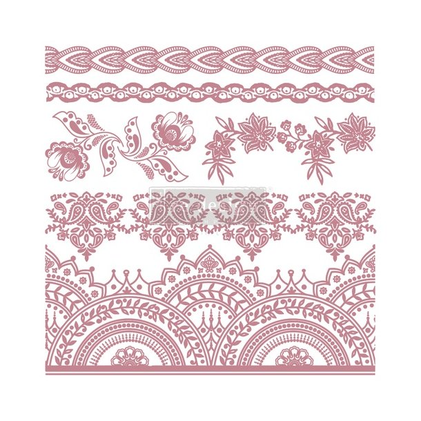 Redesign Decor Stamp, Bohemian Florals