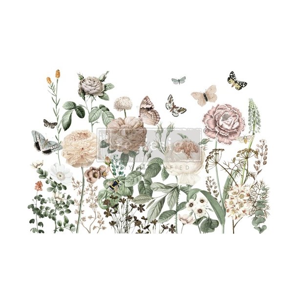 Redesign Decor Transfers, All The Flowers