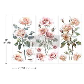  Redesign decor transfers Blush Symphony, 15,24x30,48 cm