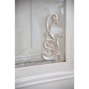 Tr Ornament, hjrne st 20x10 cm