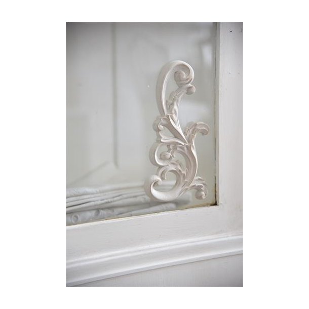 Tr Ornament, hjrne st 20x10 cm