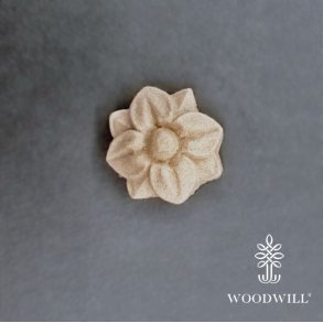 Woodwill Trudskring, 3,8 cm.
