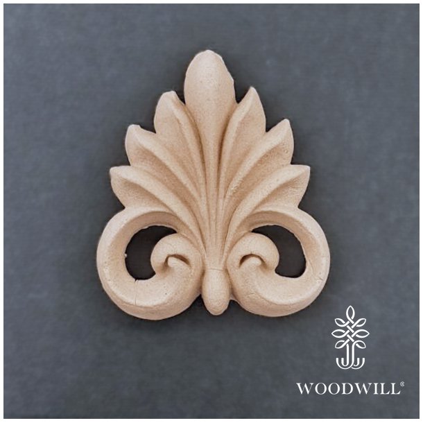 Woodwill Trudskring 5.8cm x 6.5cm