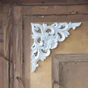 Tr Ornament Hjrne, 15 cm