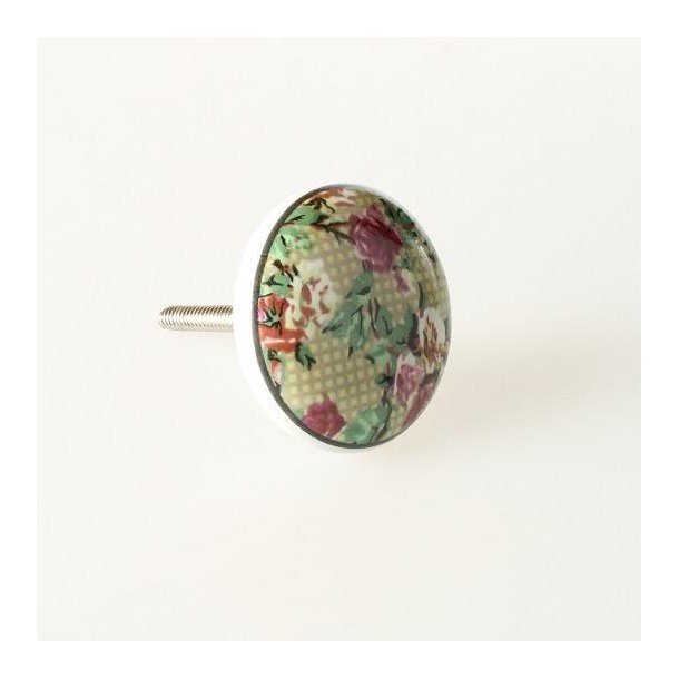 La Finesse Keramik Knop, Retro roser