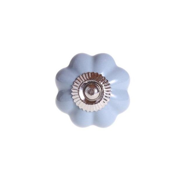 La Finesse Keramik Knop, Gr/bl