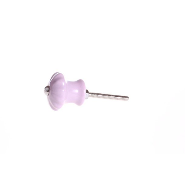 La Finesse Keramik Knop, Blomst Rosa