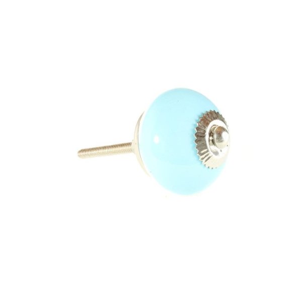 La Finesse Keramik Knop, Turquise