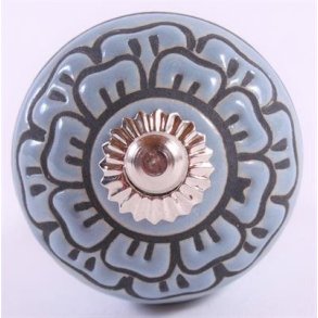 La Finesse Keramik Knop, Blgr Blomst