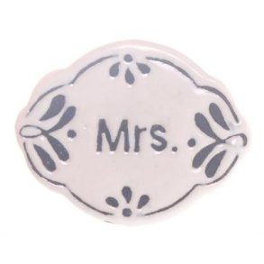 La Finesse Keramik Knop, Mrs.