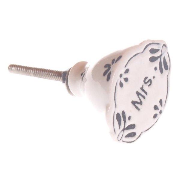 La Finesse Keramik Knop, Mrs.