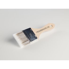 Kalkmaling, Flad Pensel, 5 cm.