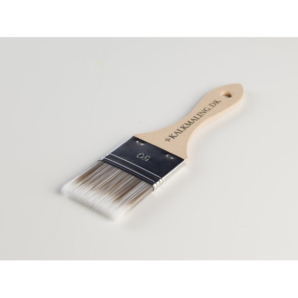 Kalkmaling, Flad Pensel, 5 cm.