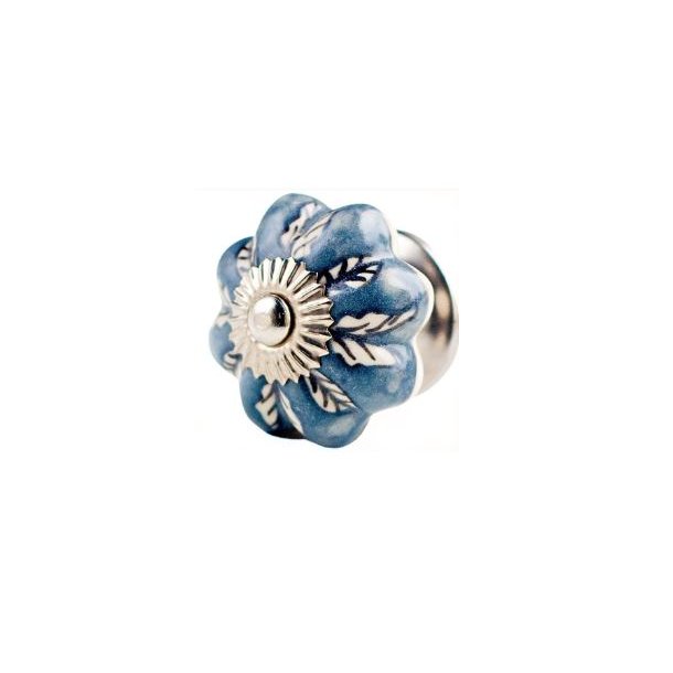 La Finesse Gr Bl Knop Med Hvide Blade