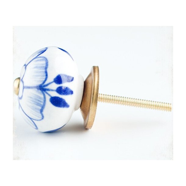 La Finesse Hvid Knop, Stor Bl Blomst