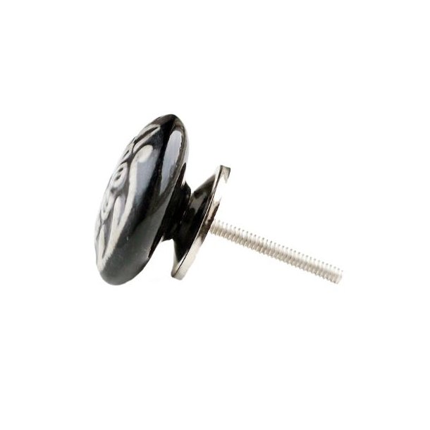 La Finesse Sort Knop, Lys Blomst