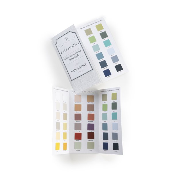 Kalkmaling Farvekort