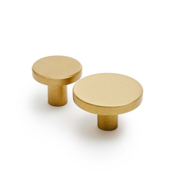 MOUD Home Dot sort knage, 2,5 cm.