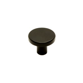 MOUD Home Dot sort knage, 3,2 cm.