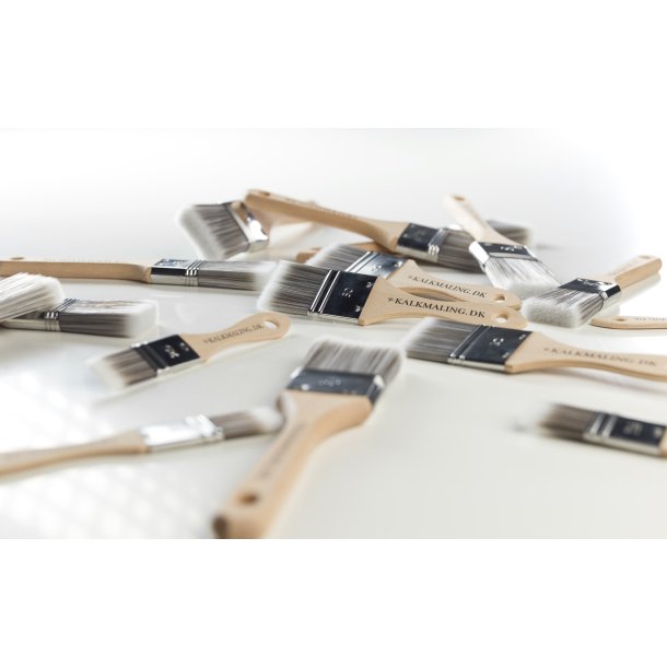 Kalkmaling, Flad Pensel, 5 cm.