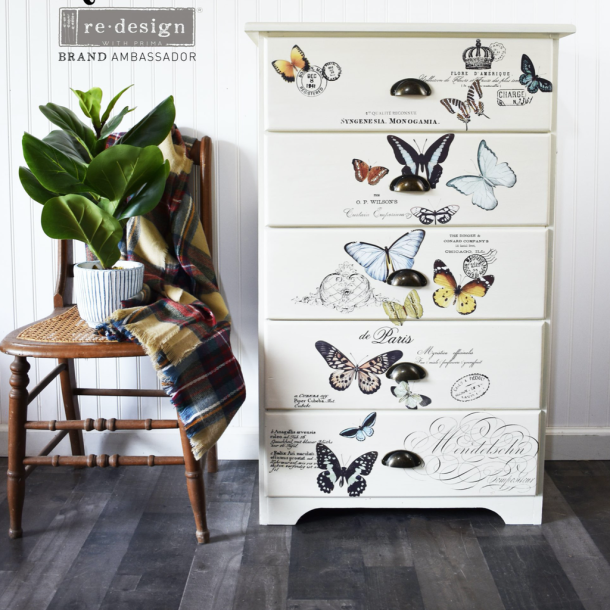 Redesign decor transfers, Butterfly Dance