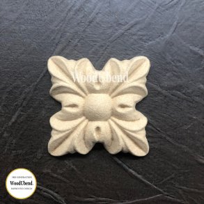 WoodUbend Firkantede Blomster, 5,5 cm.