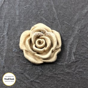 WoodUbend Trudskring Rose, 2.7x2.7 cm.