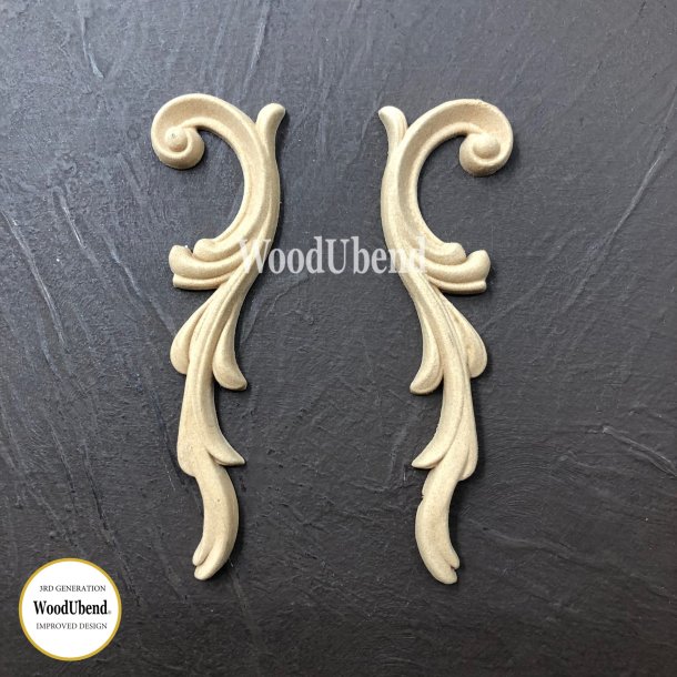 WoodUbend Trudskring, Ruller st af 2, 13x3,5cm.