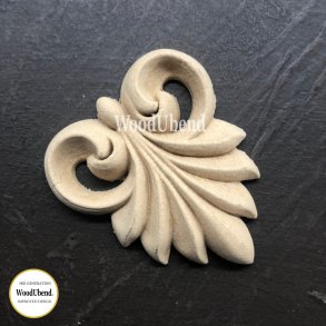 WoodUbend Trudskring Drbe, 7x6 cm. 