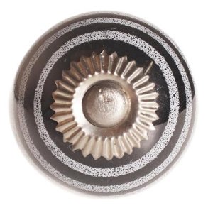 La Finesse Keramik Knop, Hvide Cirkler