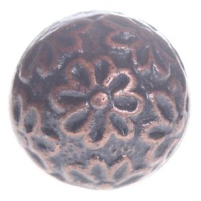 La Finesse Jern knop, Rund Metal Mrk