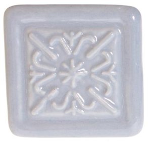 La Finesse Firkantet Keramik Knop, Gr Bl