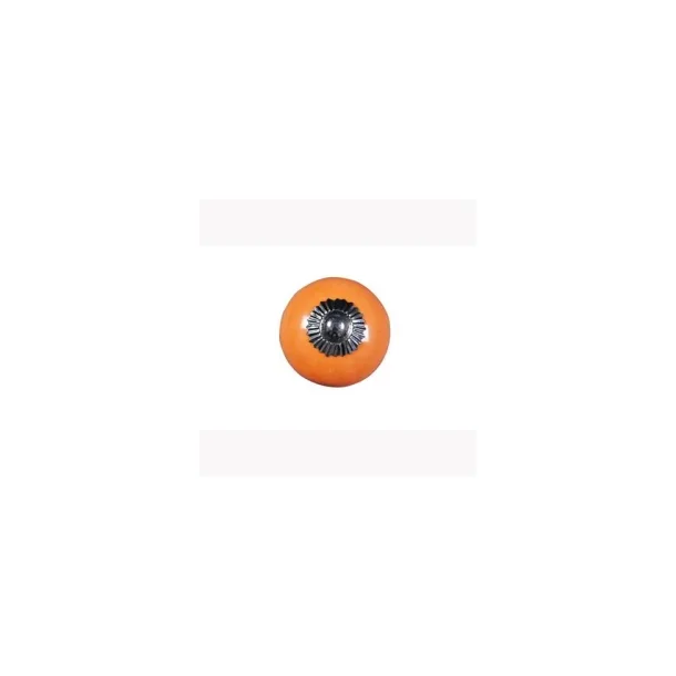 La Finesse Keramik Knop, Orange