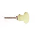  La Finesse Knop Keramik, Gul/Grn