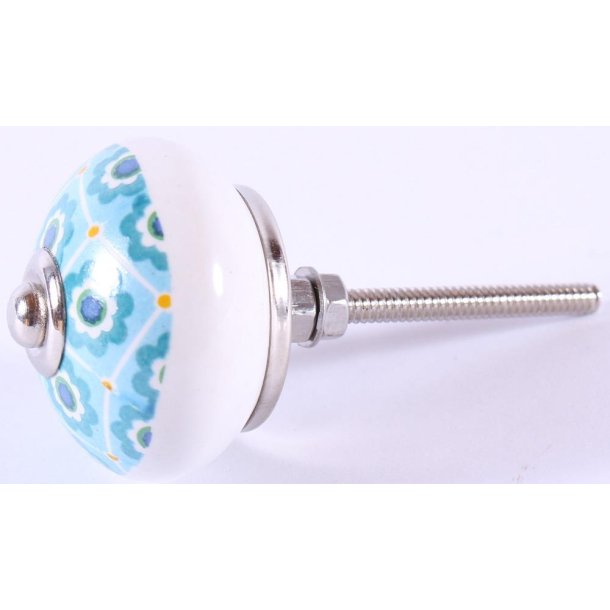 La Finesse Keramik Blomster Knop, Bl mnster