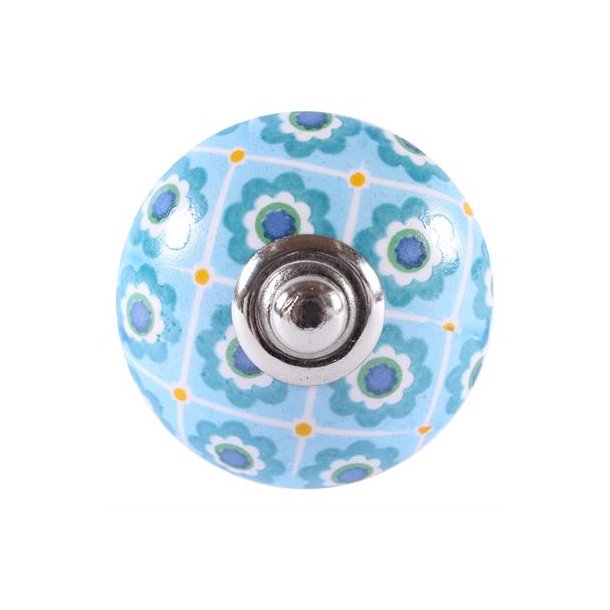 La Finesse Keramik Blomster Knop, Bl mnster