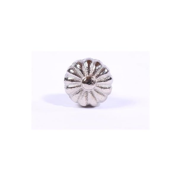 La Finesse Jern Knop Blomst, Metal