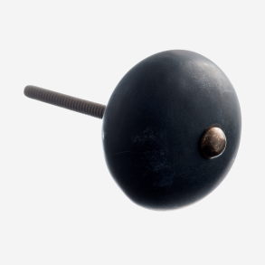 Madam Stoltz Porceln Knop, Sort